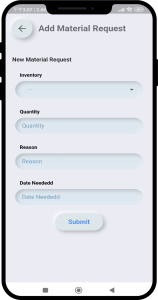 add material request